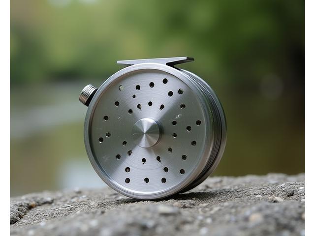 Moderne Alpenström Angler Fliegenrolle aus Aluminium